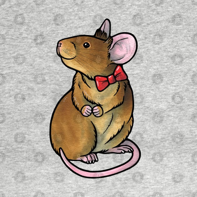 Pet mouse by animalartbyjess